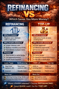 Refinancing vs Top‑Up Which Saves You More Money (2026 Complete Guide)-Kikwetu Sacco