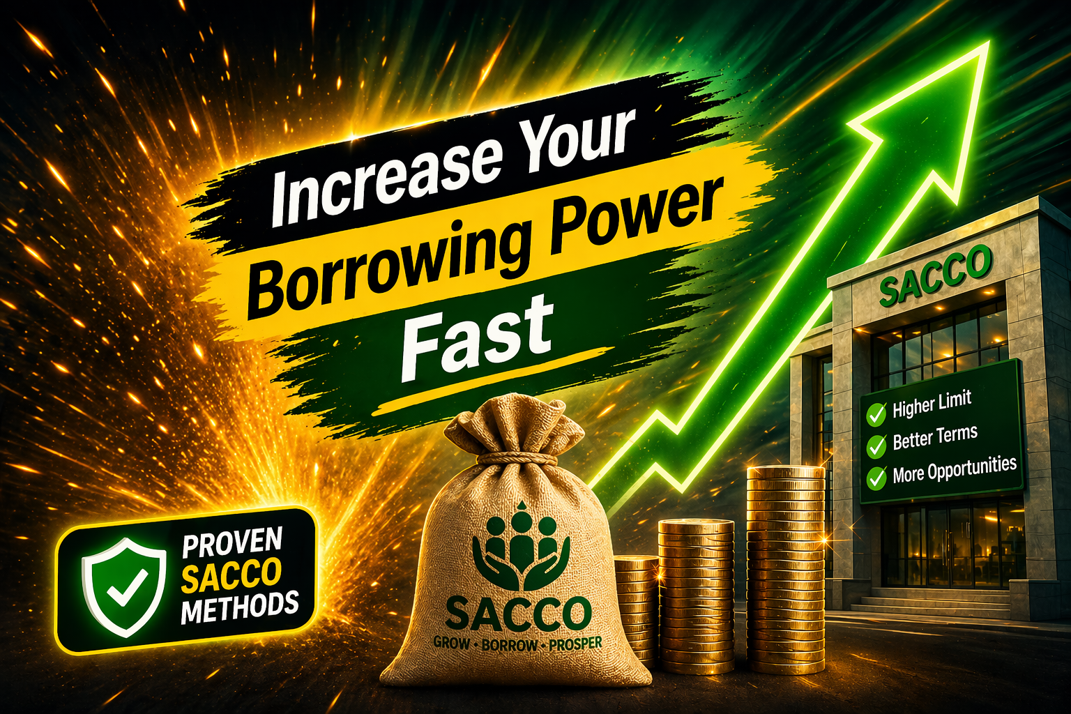 How to Increase Your Borrowing Power Fast (Proven Methods for 2026)-Kikwetu Sacco