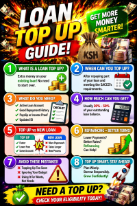 SACCO Loan Top‑Up & Refinancing in Kenya (2026 Guide)-How to Get More or Pay Less