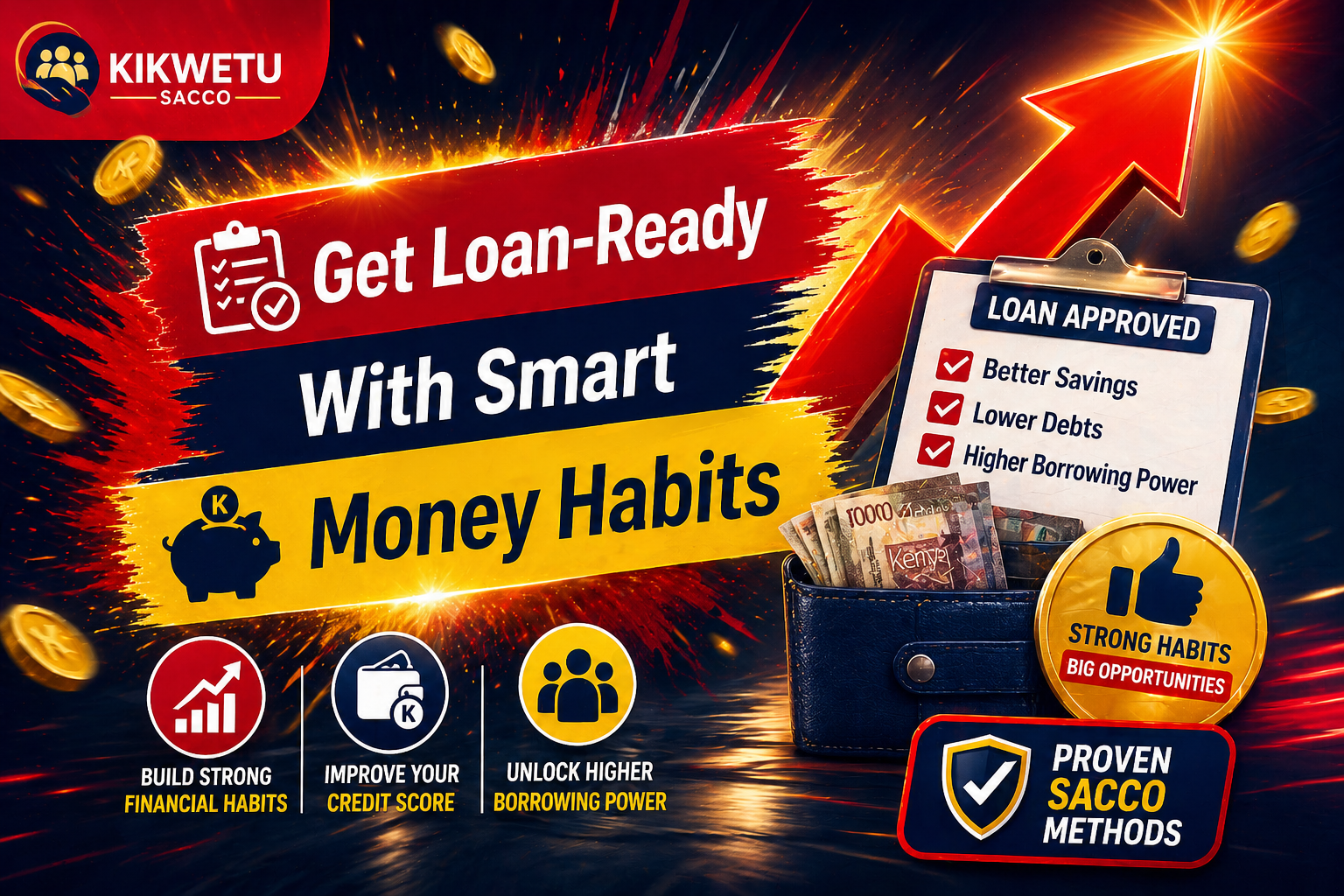 Smart Money Habits That Make You Loan-Ready (Boost Approval Fast 2026)-Kikwetu Sacco