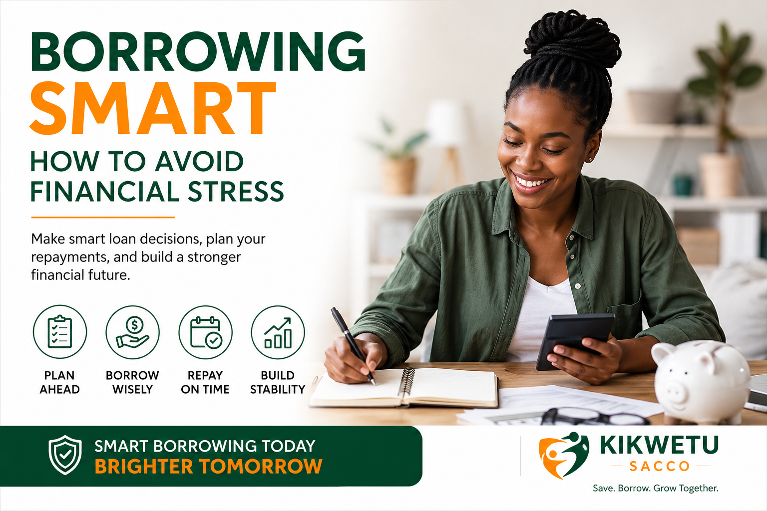 Borrowing Smart How to Avoid Financial Stress-Kikwetu Sacco