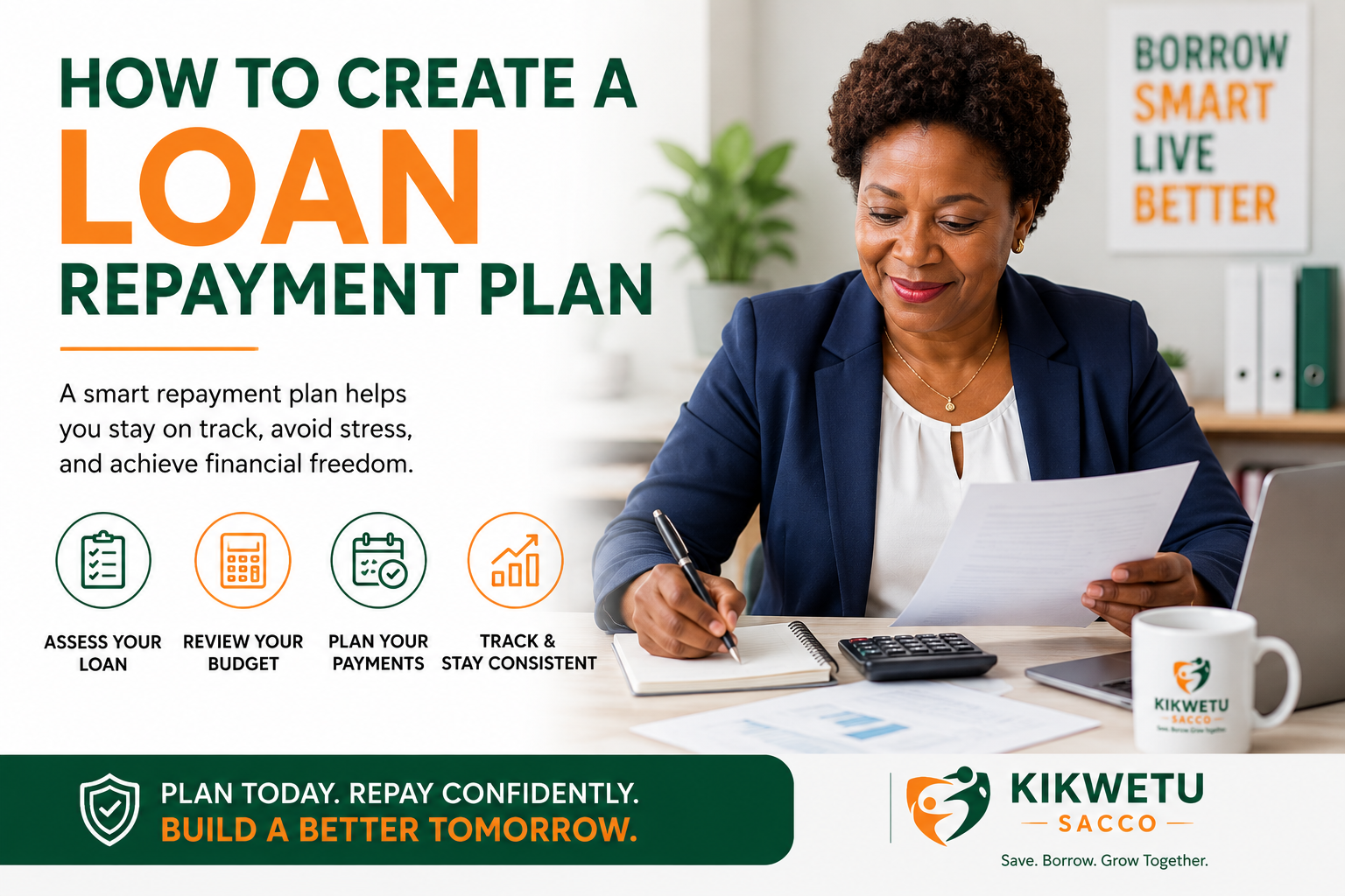 How to Create a Loan Repayment Plan-Kikwetu Sacco